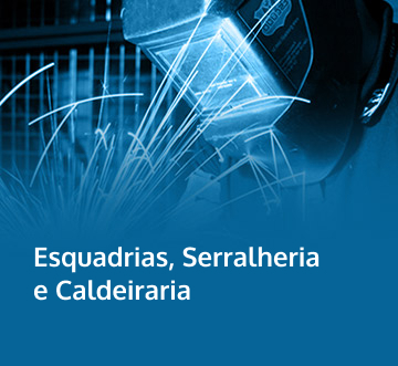 Estruturas metálicas, caldeiraria, serralheiria e esquadrias